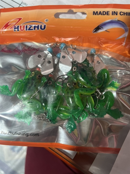 Nhái Mềm HUIZHU có lưỡi