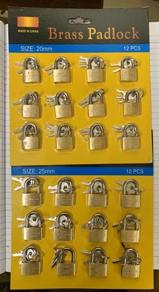 ổ khoá vĩ BRASS 30cm