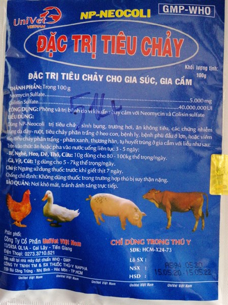 AV-ĐẶC TRỊ Tiêu chảy 100g