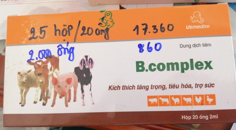 BCOMPLLEX Ống 2ml