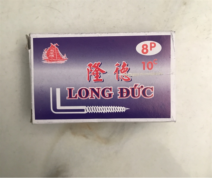 Móc chữ L 8P long đức