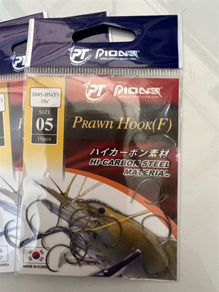 LƯỠI CÂU TÔM Piono 1,2,3,4,5
