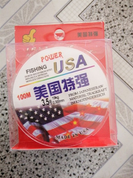 DÂY CÂU USA power 100m 2,4,6,8,10,12