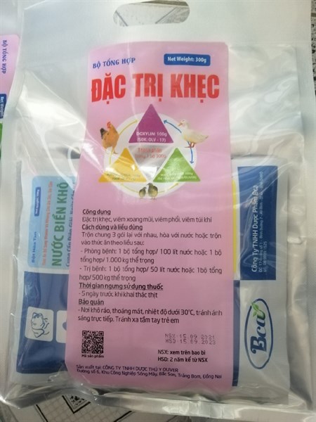 Bộ tổng hợp Đặc trị khẹc 300g