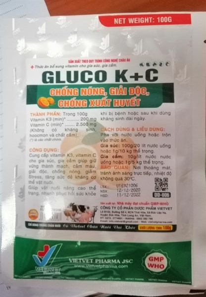 GLUCO K+C 100g
