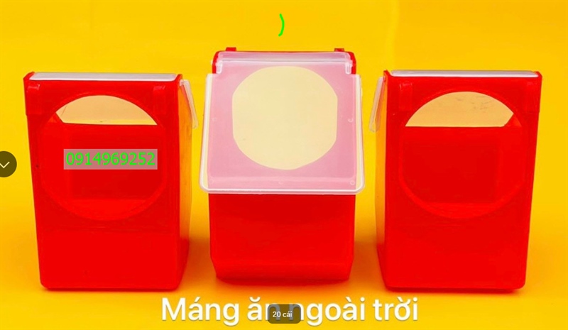 MÁNG ĂN TREO NGOÀI TRỜI