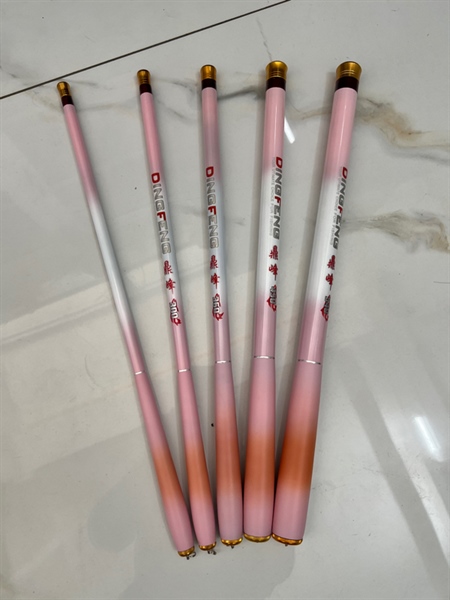 Cần rút ngắn cam hồng 40cm 3m