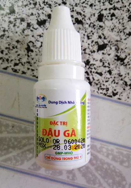 Đặt trị đậu gà 10ml
