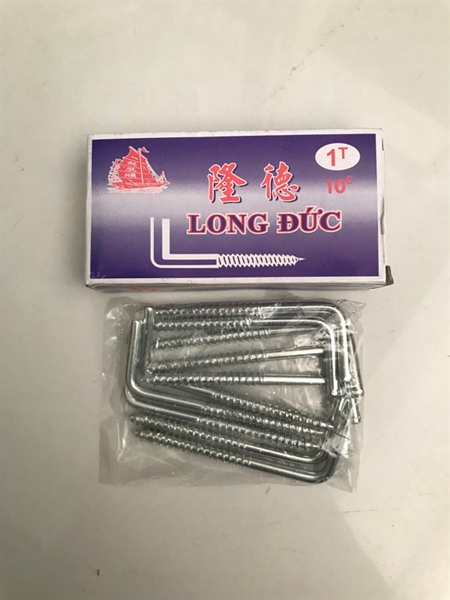 Móc chữ L 1T long đức ( hộp 10c)