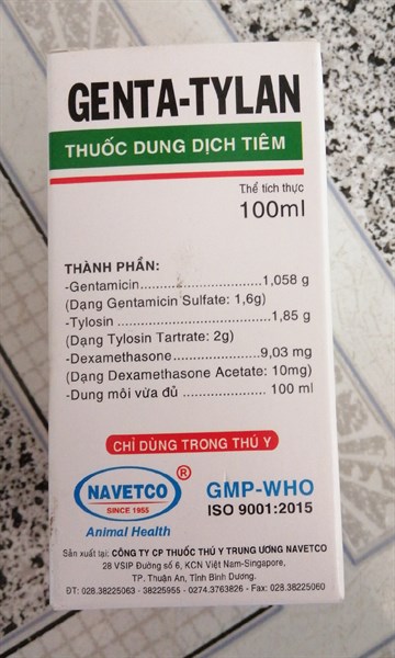 NVC-GENTA-TYLAN 100ml