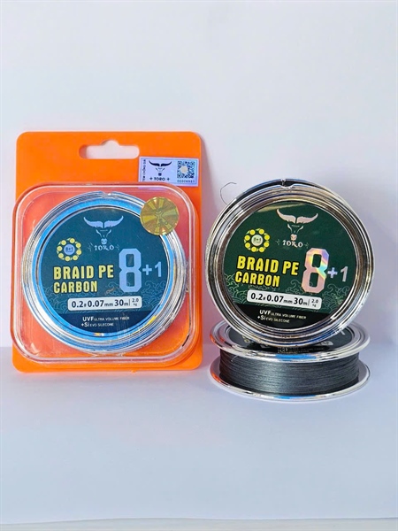 Dây Siêu bền Toro BRAID FE carbon 0.6, 1.0