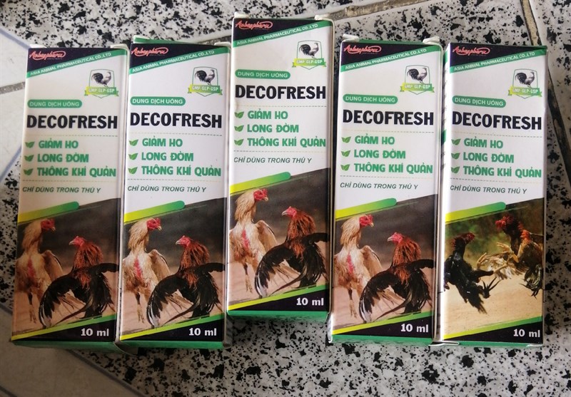 DECOFRESH ho, long đờm , Thông Khí quản
