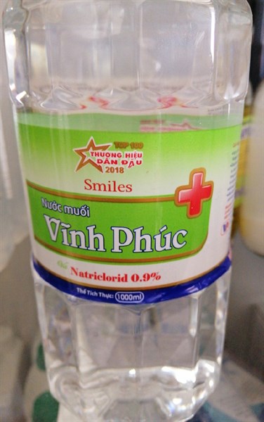 Nước muối sinh lý mặn