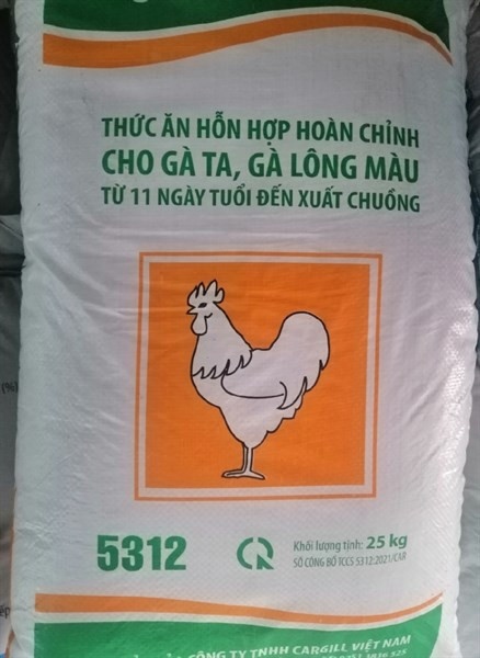 5311 gà con 17 đạm
