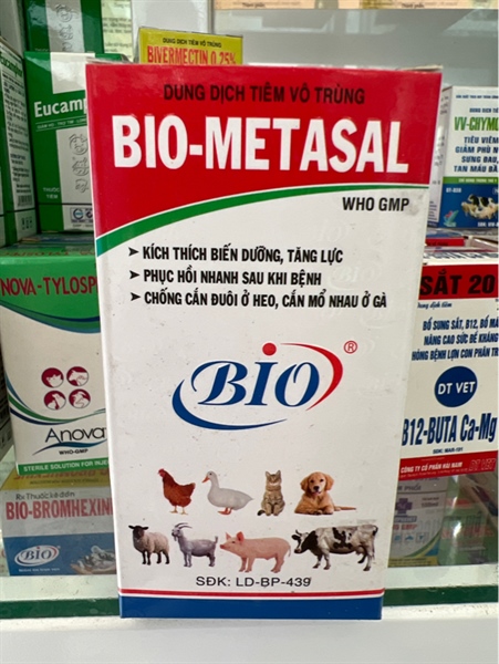 BIO-METASAL( bồi dưỡng, chống cắn đuôi, cắn mổ)