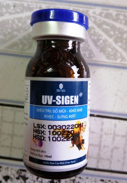 UV-SIGEN sổ muỗi, khò khè, sưng mặt 10ml