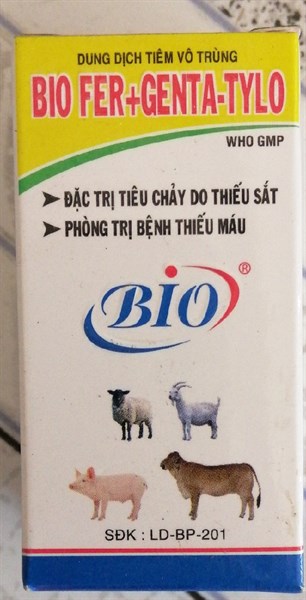 BIO FER+GENTA-TYLO- 20ML