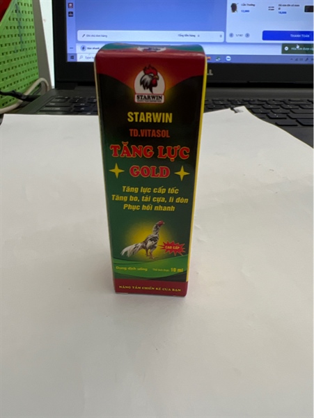 STARWIN-Tăng lực GOLD ( tăn bo,tải cựa, lì đòn, phục hồi nhanh 10ml