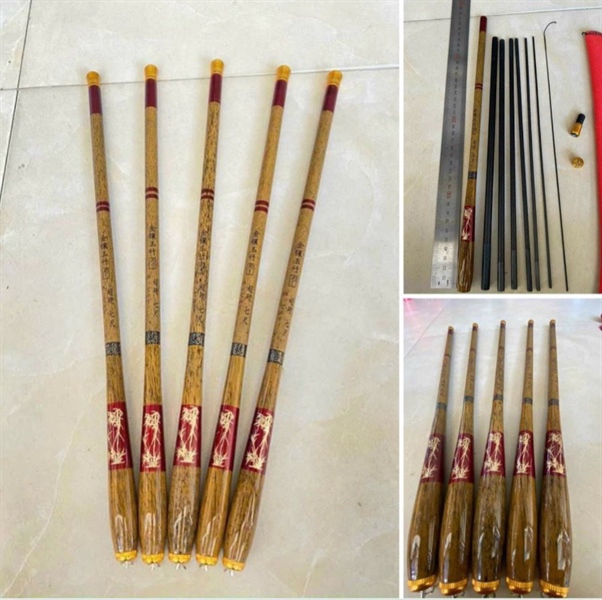 Cần rút 30cm Trúc Vàng 3m