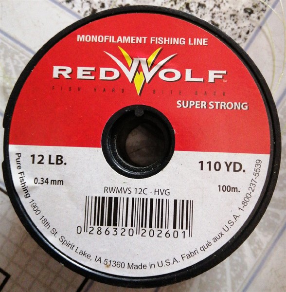 DÂY CÂU REDWOLF 100m 30,34,37,40,45, 50, 55,60,70