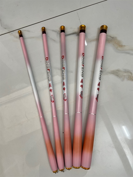 Cần rút ngắn cam hồng 40cm 2m7