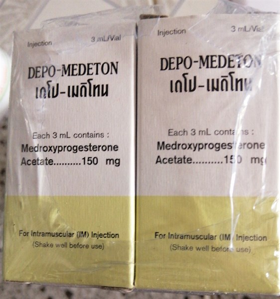 DEPO Thái (ngừa thai chó 6 tháng)