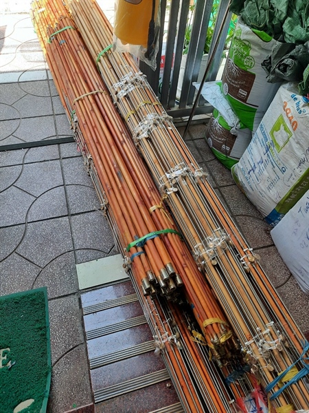 Cần Xịt Trúc 5 Béc 3m