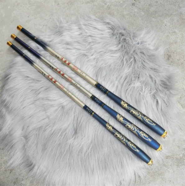 Cần rút 45cm Phong Vân Xanh 2m4