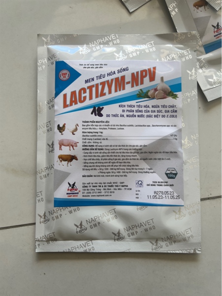NPV-Lactizym men tỏi 100g