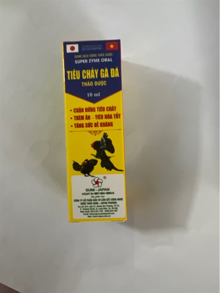 Tiêu chảy gà đá, tăng đề kháng 10ml