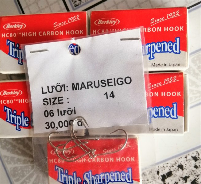 LƯỠI CÂU MÁUEIGO 12,14,16