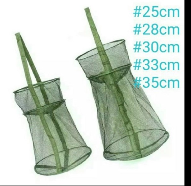 Gọng cá 2 vành xanh 28cm
