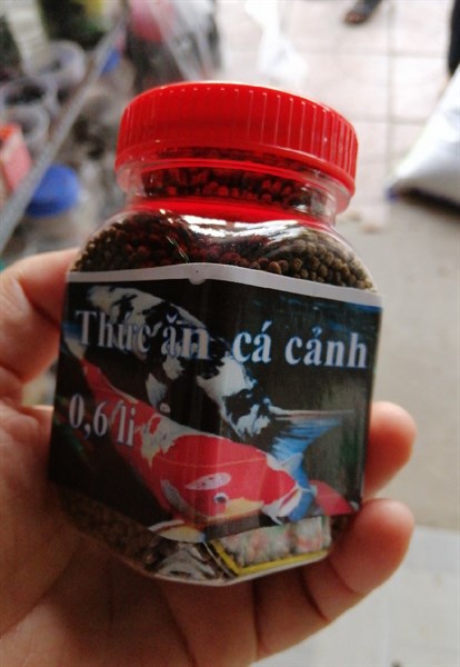 Thức ăn cá cảnh 0,6.1.2 li
