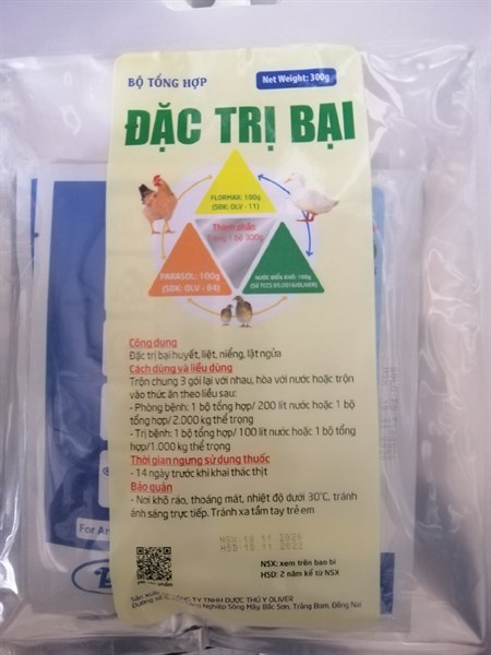Bộ tổng hợp Đặc trị bại 300 g