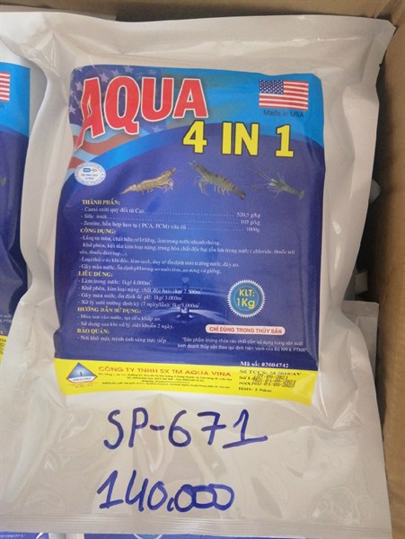 AQUA 4IN1 sử lý đáy, phèn