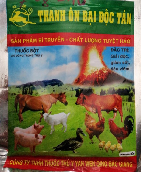 THANH ôn bại độc tán