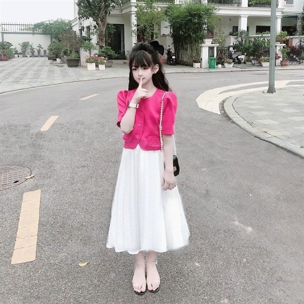 SET ÁO VEST VÁY SANG CHẢNH