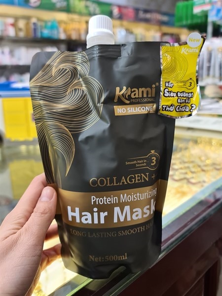 HẤP TÚI COLLAGEN KAMI 500ML