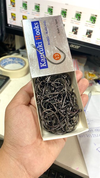 Lưỡi Black Niken Kantuki Hooks Nhật