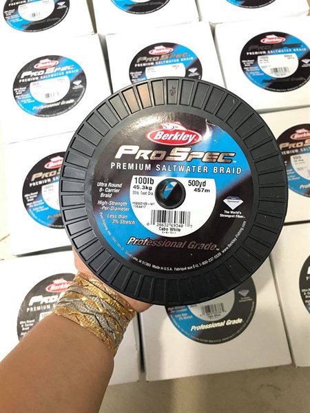 Dây pe Berkley Prospec Saltwater (trắng)