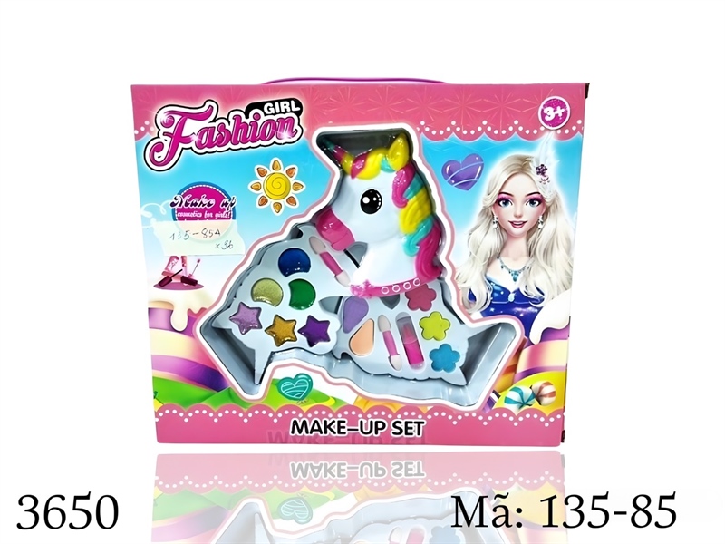 135-85A HỘP PHẤN TRANG ĐIỂM NGỰA PONY 2 TẦNG Girl Fashion