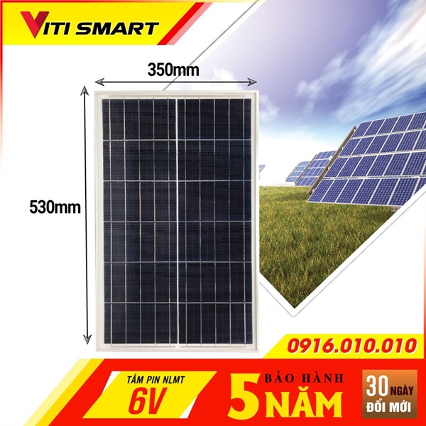 Tấm pin năng lượng mặt trời kích thước 530 * 350 mm