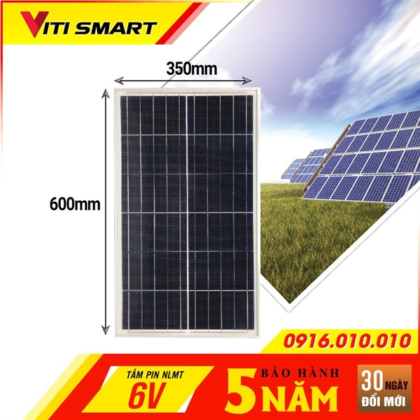 Tấm pin năng lượng mặt trời kích thước 600 * 350 mm
