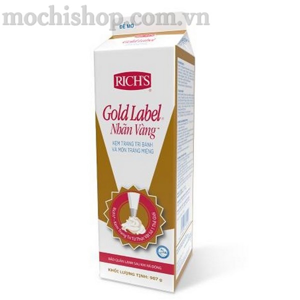 Kem Topping Gold Label Rich 1kg