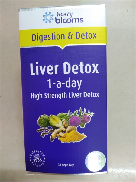 Liver Detox 1 a day chai 30v Henry Blooms