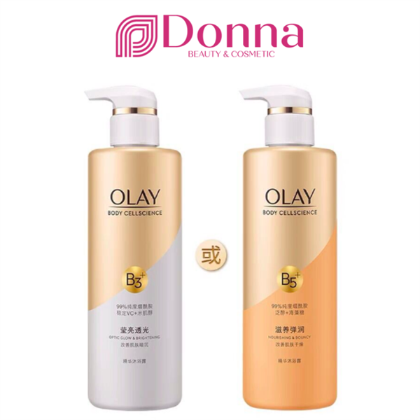 Sữa Tắm Siêu Dưỡng Ẩm Và Dưỡng Trắng Da Trắng Da Olay Body Cellscience B3 500ml