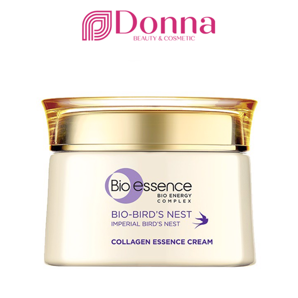 Kem dưỡng da tươi sáng căng mọng Bio-essence Bio-Bird's Nest Collagen Essence Cream 50gr