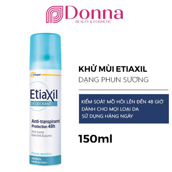 Xịt khử mùi dạng phun sương Etiaxil kiểm soát mùi hôi 48h