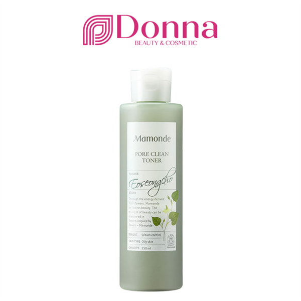 Nước hoa hồng Mamonde Pore Clean Toner Eoseongcho 250ml