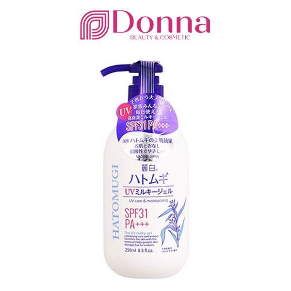 Sữa Dưỡng Thể Chống Nắng Hatomugi SPF31 PA+++ 250ml
